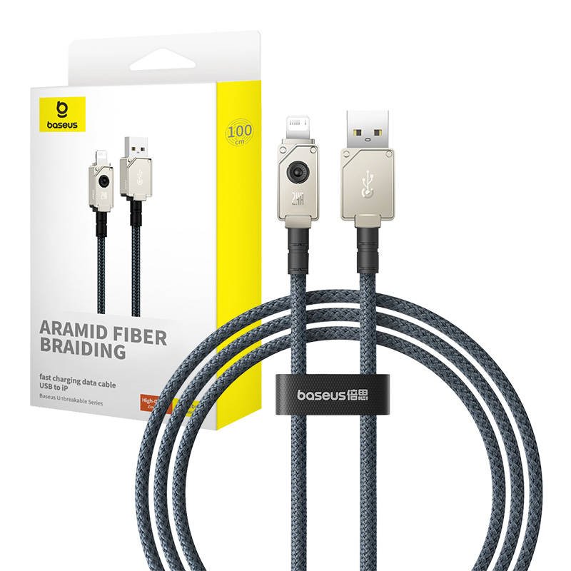 Fast Charging Cable Baseus 2.4A 1M (White)