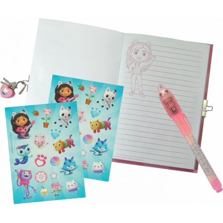Gabbys Dollhouse - Diary w/magic ink pen (033704480)