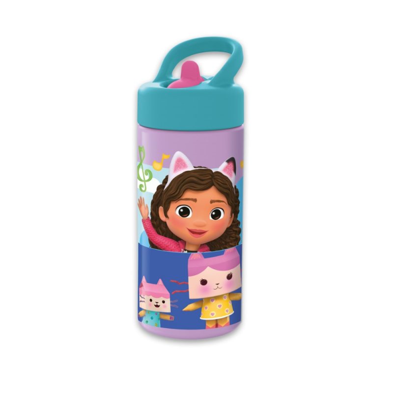 Gabbys Dollhouse - Sipper water bottle, 410ml