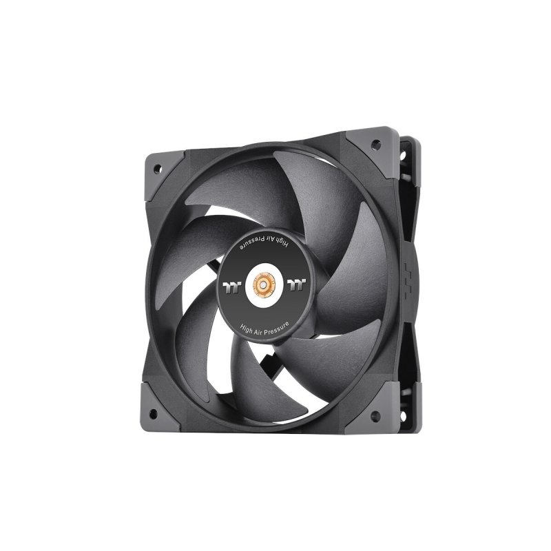 140mm Thermaltake GT14 PC Cooling Fan TT Premium Edition Black - 1 Pack