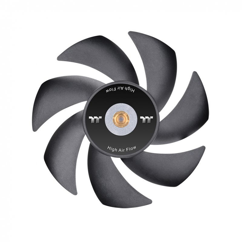 140mm Thermaltake GT14 PC Cooling Fan TT Premium Edition Black - 1 Pack