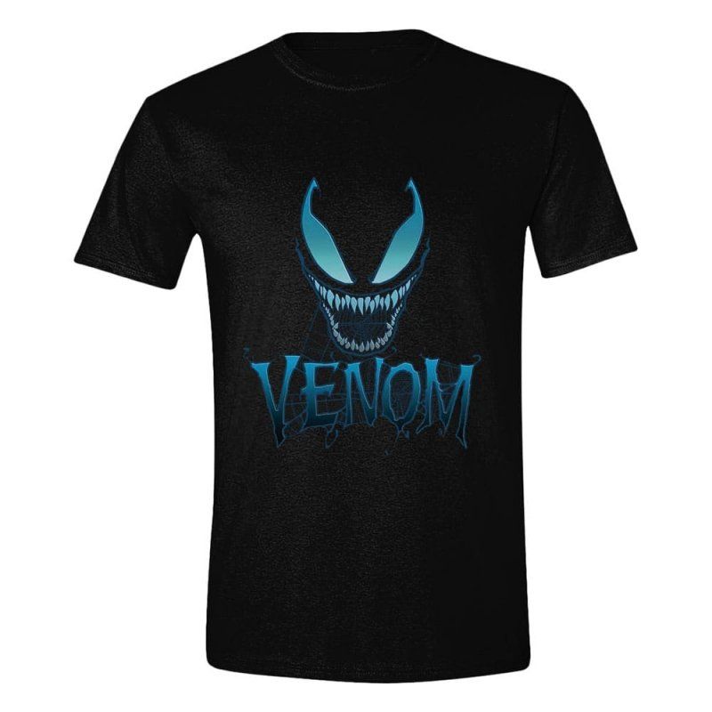 Marvel T-Shirt Venom Blue Web Face (L)