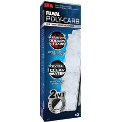 FLUVAL - Poly/Carbon Cartridge 2 pack U3 - (126.2491)