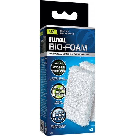 FLUVAL - Foam Pad 2 pack U2 - (126.2486)