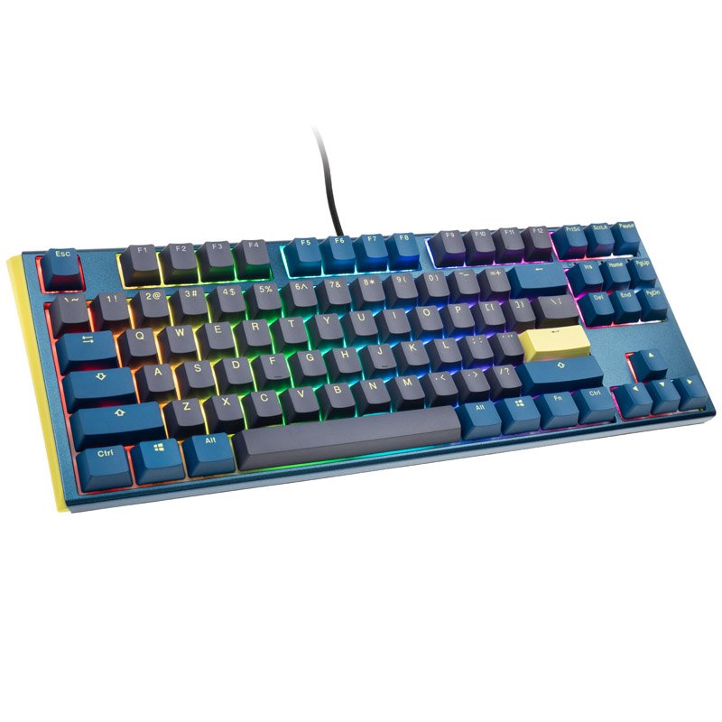 Ducky One 3 Daybreak TKL Gaming Tastatur, RGB LED - MX-Black (US)