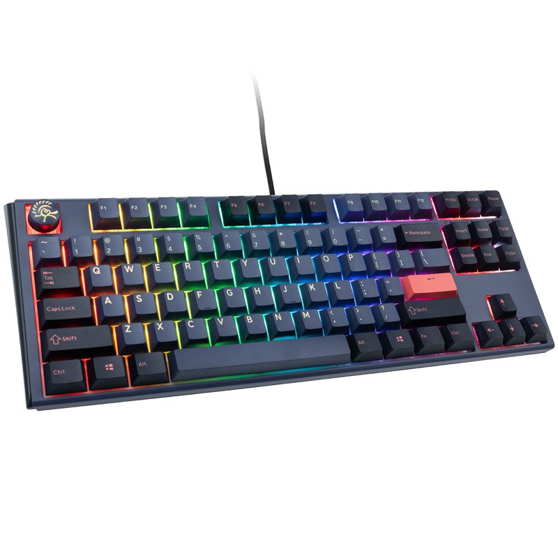 Ducky One 3 Cosmic Blue TKL Gaming Tastatur, RGB LED - MX-Brown (US)