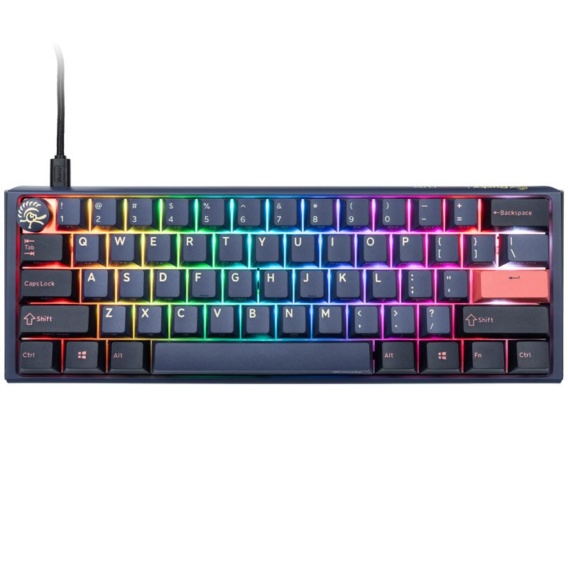 Ducky One 3 Cosmic Blue Mini Gaming Tastatur, RGB LED - MX-Blue (US)