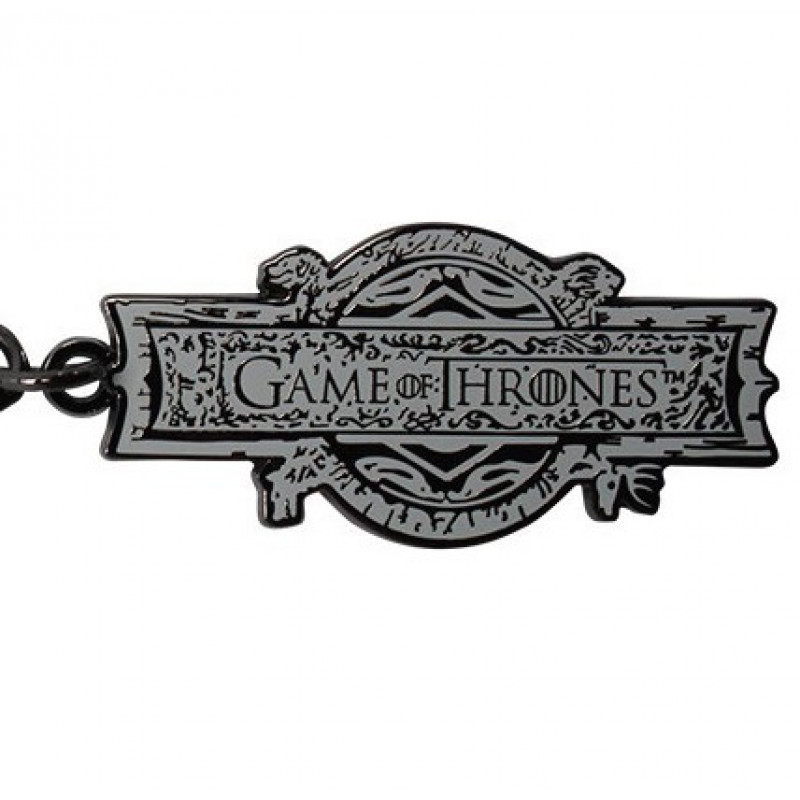 GAME OF THRONES - Porte-Cles Metal - OPENING LOGO