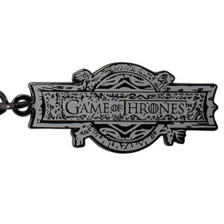 GAME OF THRONES - Porte-Cles Metal - OPENING LOGO