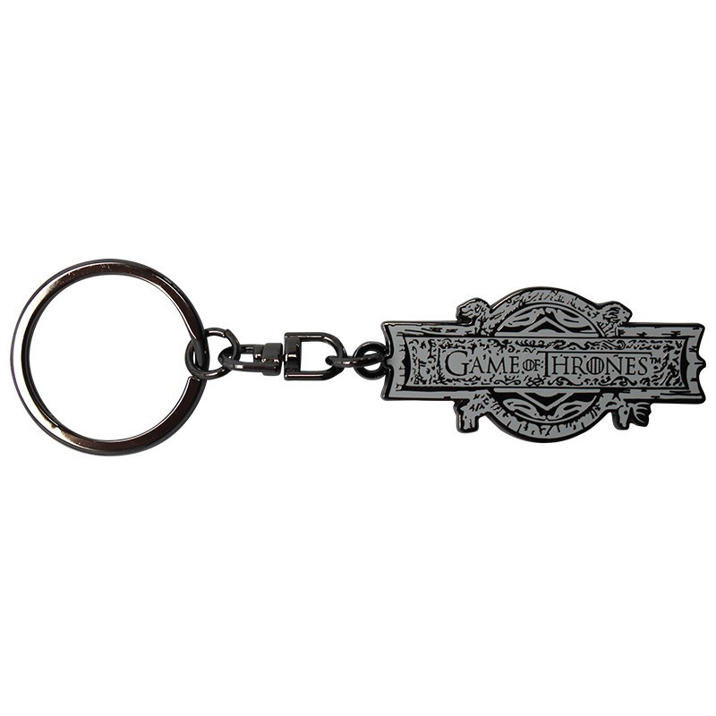 GAME OF THRONES - Porte-Cles Metal - OPENING LOGO