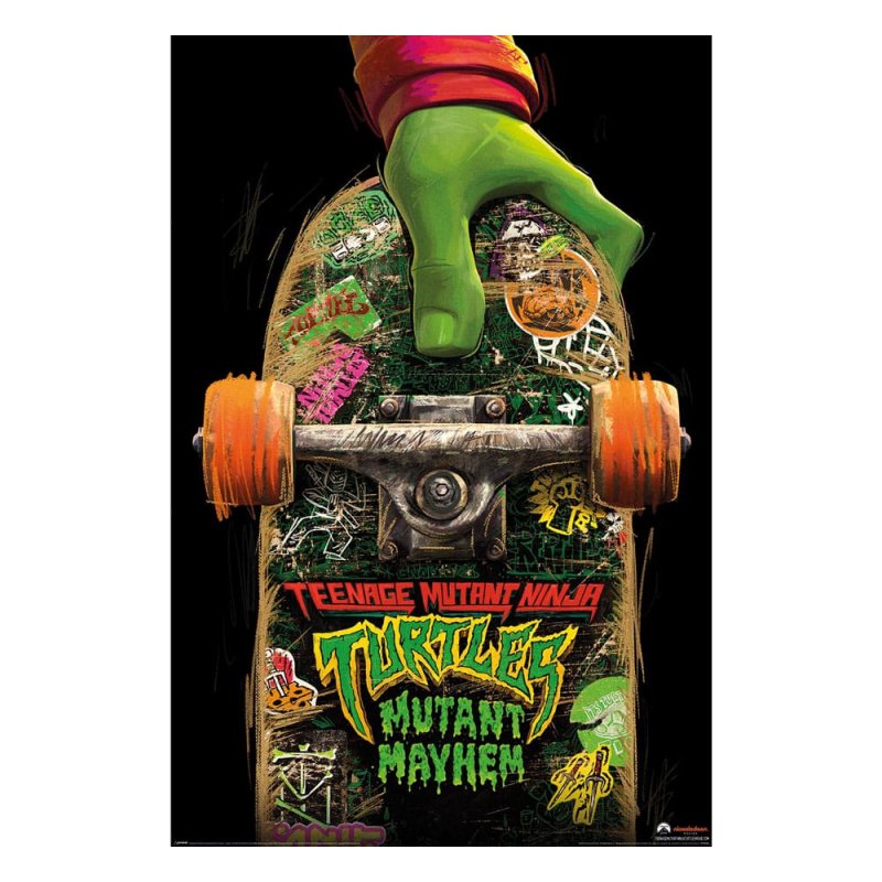 Tortues Ninja posters Mutant Mayhem Skateboard 61 x 91 cm (4)
