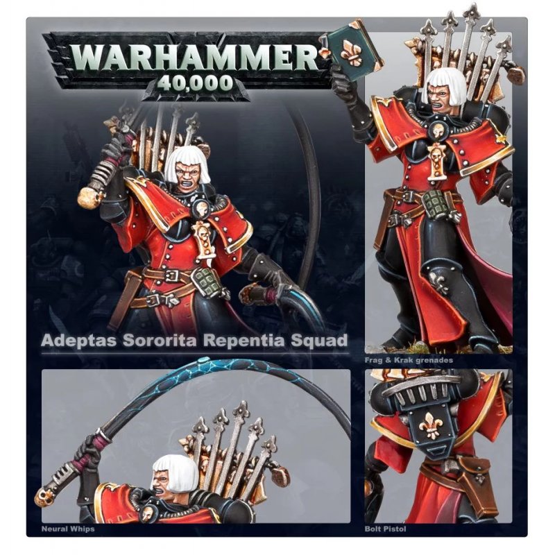 Warhammer 40k - Adepta Sororitas Repentia Squad