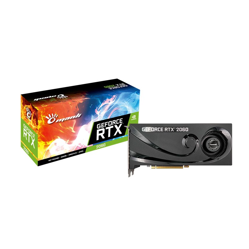 STOCK2 - Manli GeForce RTX 2060 NVIDIA 6 Go GDDR6