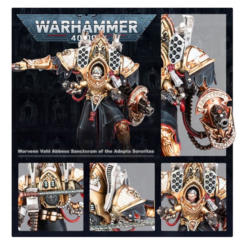 Warhammer 40k - Adepta Sororitas Morvenn, Vahl Abbess Sanctorum