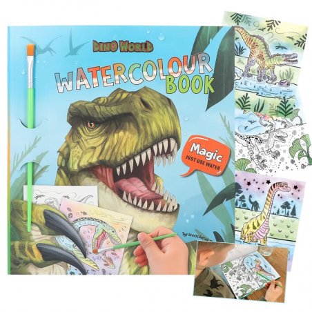 Dino World - Watercolour Book - 412578