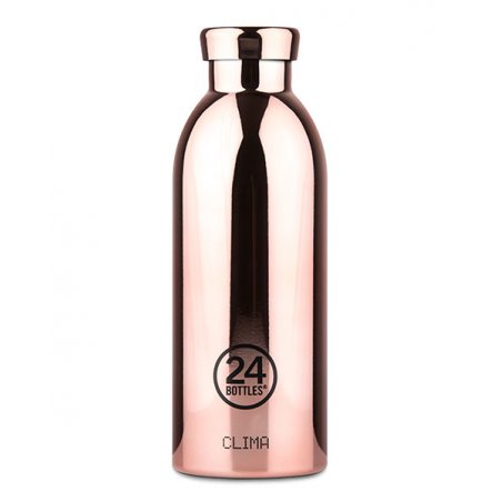 24Bottles Clima Utilisation quotidienne 500 ml Acier inoxydable Or rose