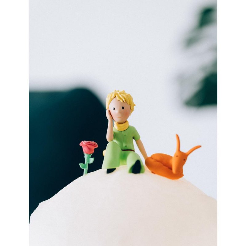 LE PETIT PRINCE - Lune - Lampe Décorative - 19cm