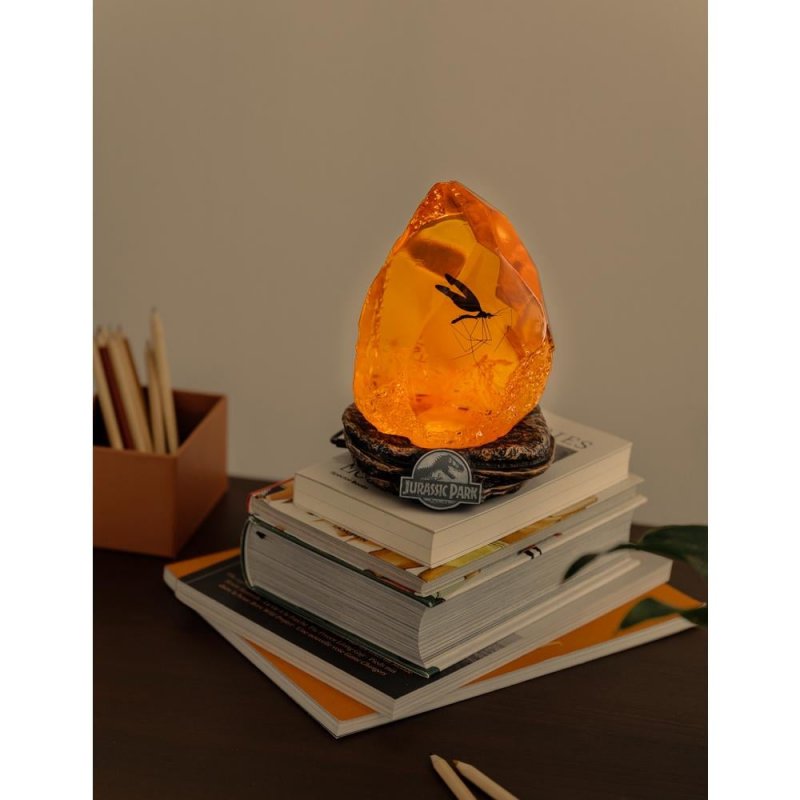 JURASSIC PARK - Ambre - Lampe Décorative - 13cm