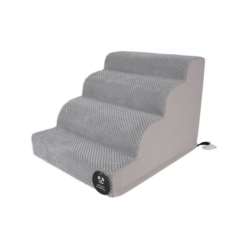 Peppy Buddies - Dog stair Grey One-Size - (697271866731)