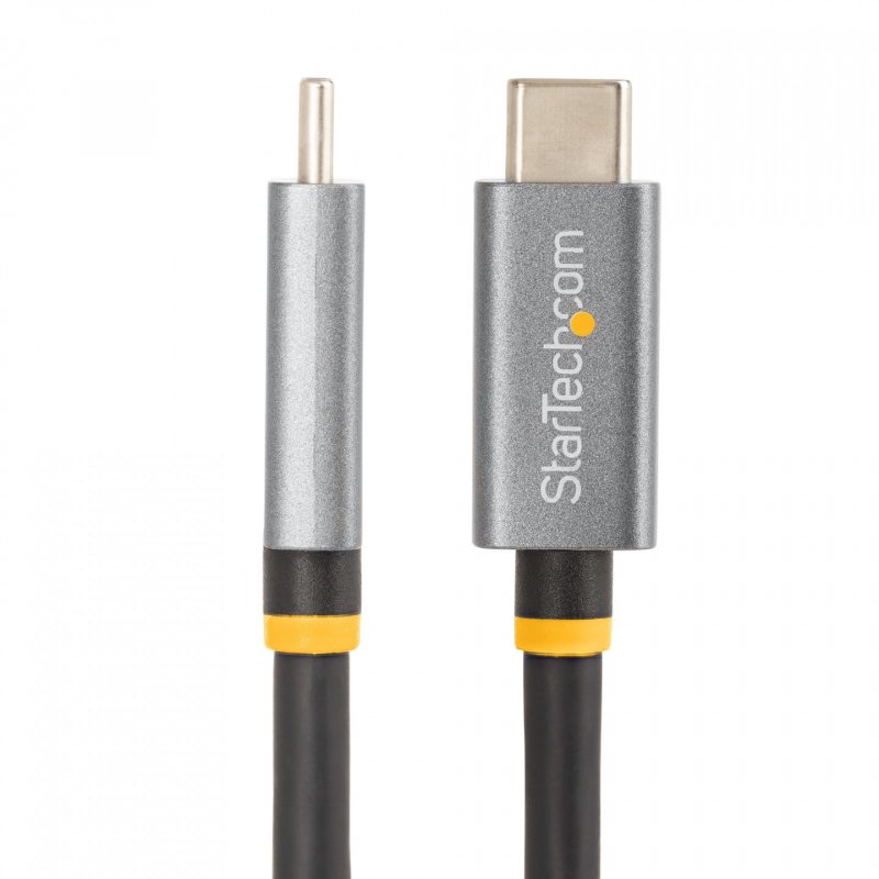 StarTech.com Câble USB4 de 1m, Câble USB-C Certifié par l'USB-IF, 40 Gbps, Cordon de Transfert de Données USB Type-C