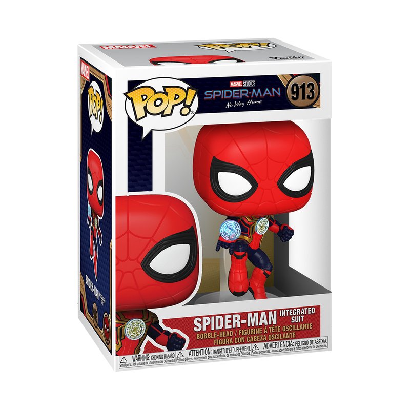 POP SPIDERMAN NWH - INTEGR. SUIT
