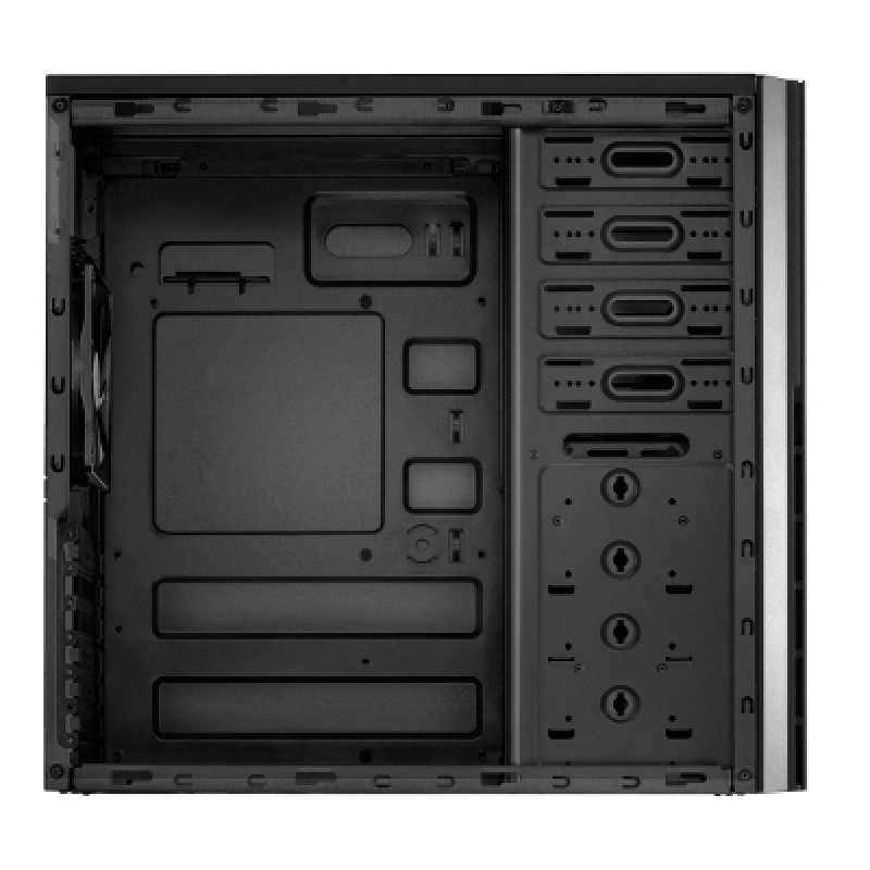 Antec VSK4000B-U2/U3 unité centrale Bureau Noir