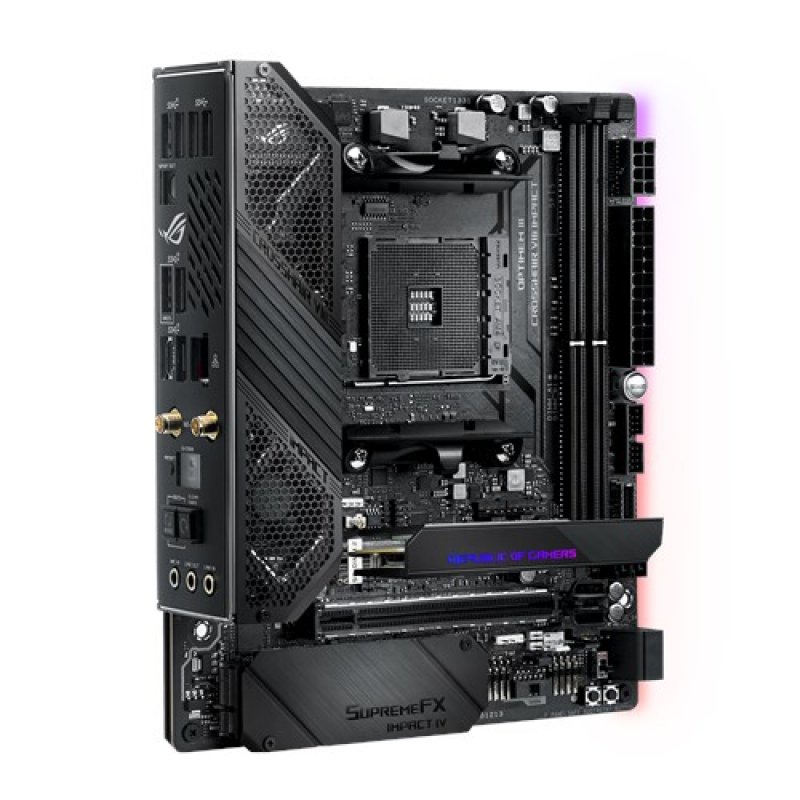 ASUS ROG Crosshair VIII Impact AMD X570 Emplacement AM4 Mini DTX