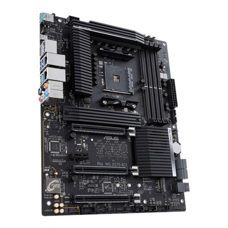 ASUS compatible Pro WS X570-ACE - Motherboard - ATX - Socket AM4 - AMD X570