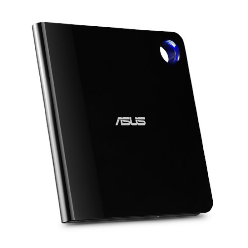ASUS SBW-06D5H-U lecteur de disques optiques Blu-Ray RW Noir, Argent