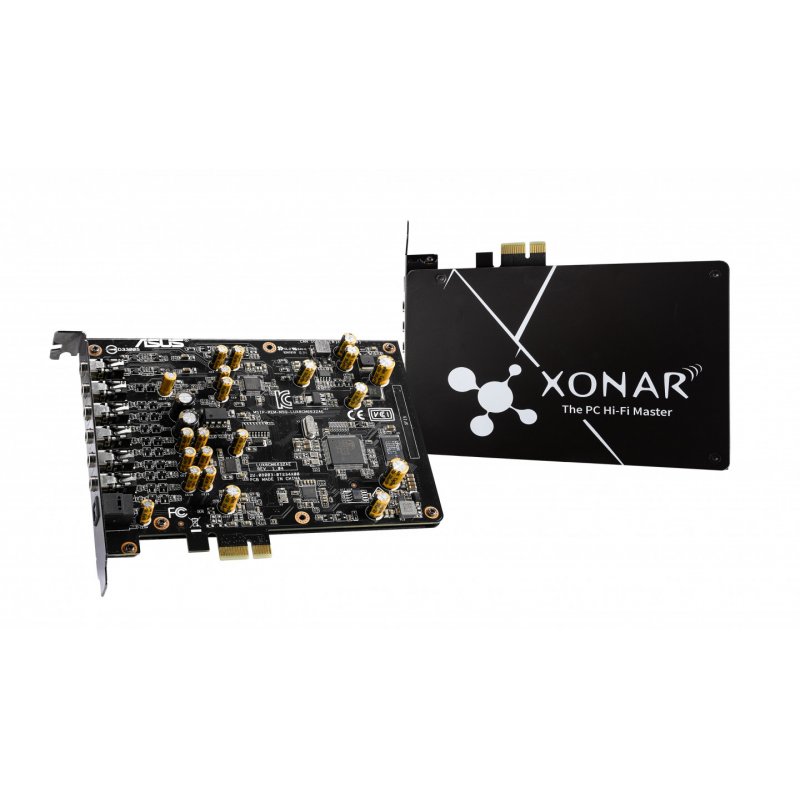 Carte son ASUS compatible Xonar AE, 7.1 Channel Surround, PCI-E x1