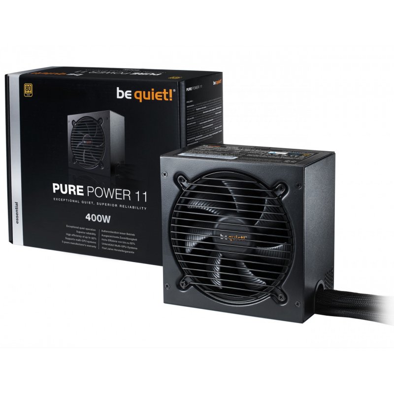 be quiet! Pure Power 11 400W power supply unit 20+4 pin ATX ATX Black