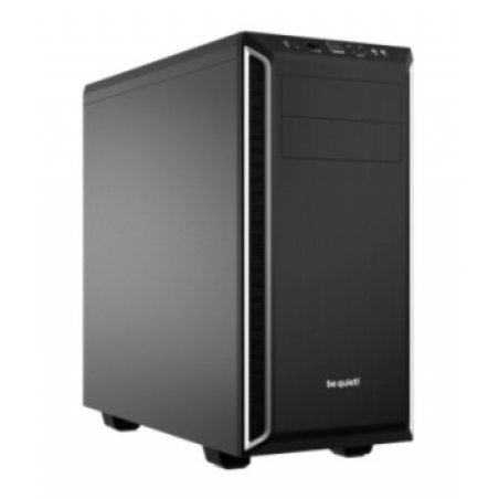 be quiet! Pure Base 600 Midi Tower Noir, Argent