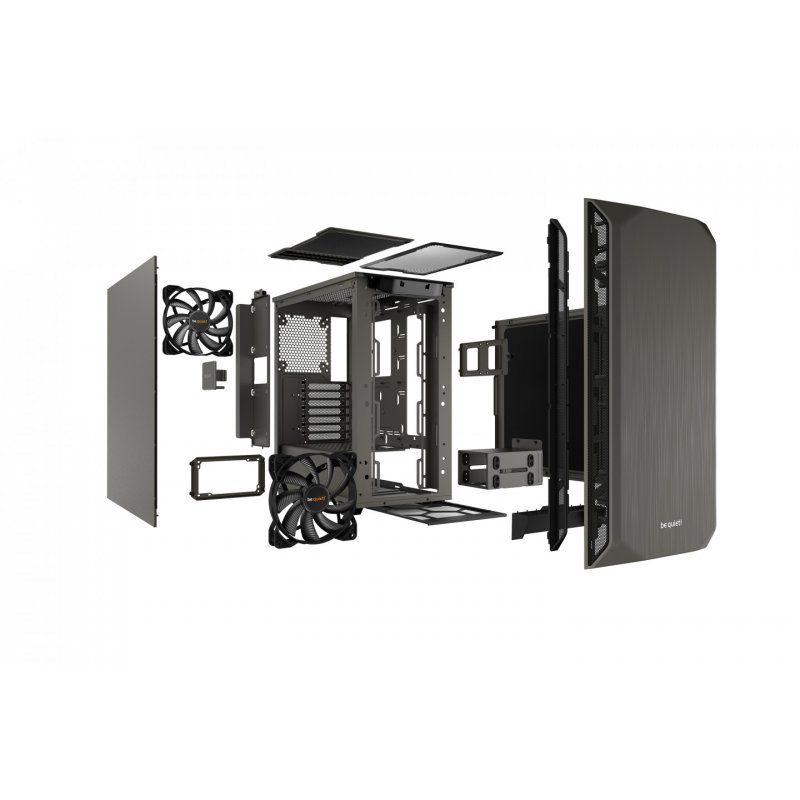 be quiet! BG036 unité centrale Midi Tower Gris