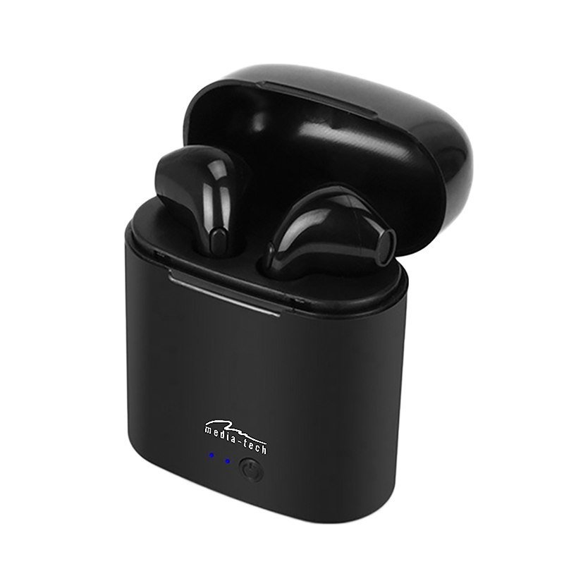 Media-Tech MT3589K écouteur/casque Sans fil Ecouteurs Appels/Musique Bluetooth Noir
