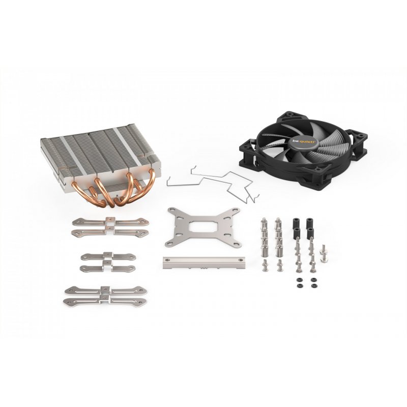 be quiet! Shadow Rock LP CPU Cooler, Single 120mm PWM Fan, For Intel Socket: 1200 / 2066 / 1150 / 1151 / 1155 / 2011(-3)
