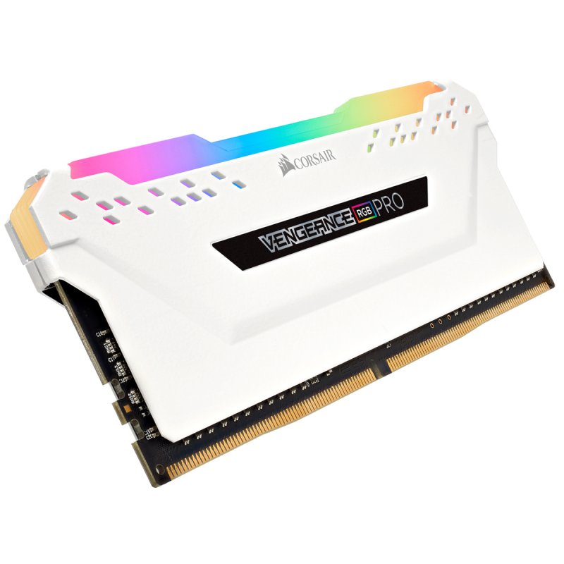 Corsair compatible Vengeance RGB Pro weiß, DDR4-2666, CL16 - 32 GB Dual-Kit
