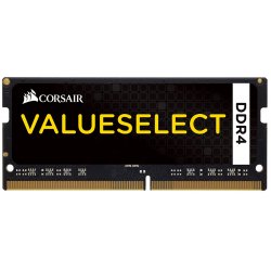 Corsair compatible ValueSelect, schwarz, SO-DIMM DDR4-2133, CL 15 - 4 GB