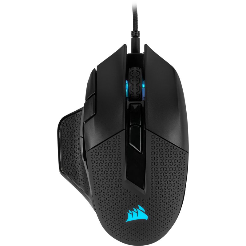 Corsair Nightsword RGB souris Droitier USB Type-A Optique 18000 DPI