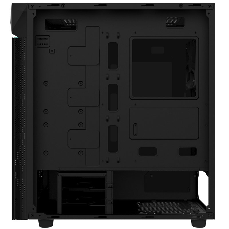 Gigabyte compatible C200 GLASS - Midi Tower - ATX