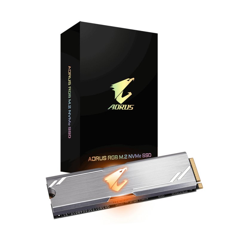 AORUS RGB - Solid-State-Disk - 256 GB - PCI Express 3.0 x4 (NVMe)