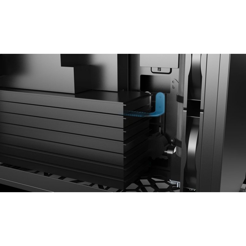 InWin 303 Midi-Tower - schwarz