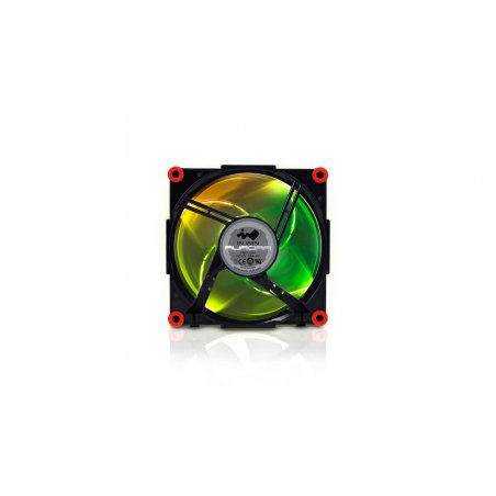 Ventilateur IN WIN Aurora RGB-LED, 120mm Noir/Rouge