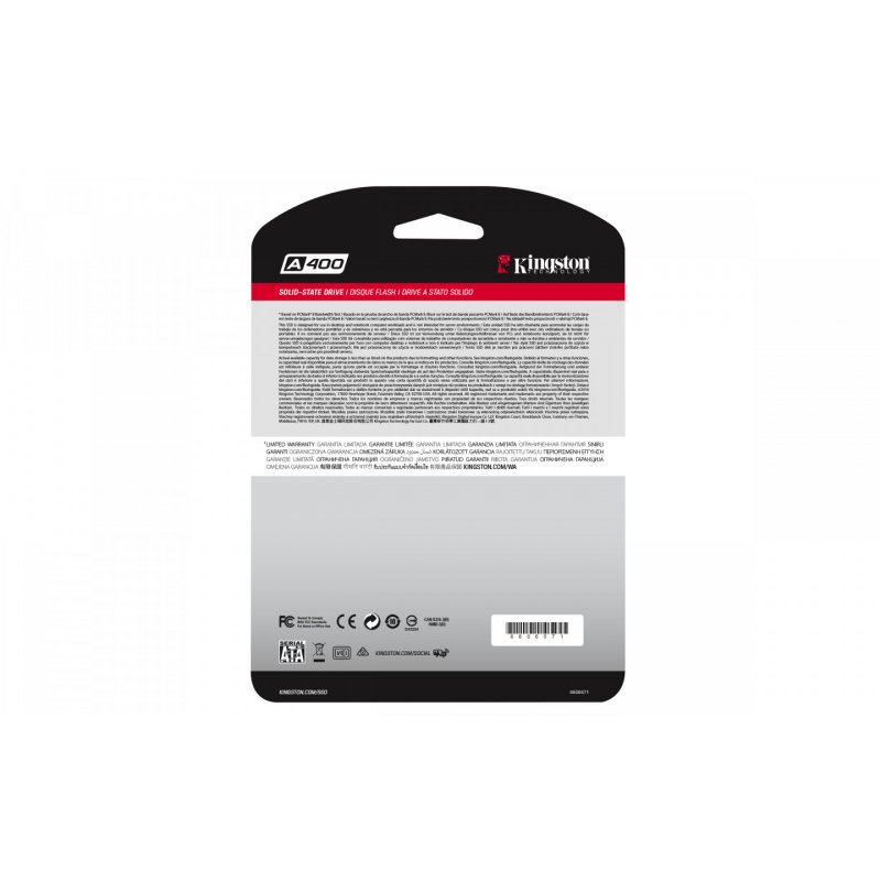 Kingston compatible SSDNow A400 Series 2,5 Zoll SSD, SATA 6G - 480 GB