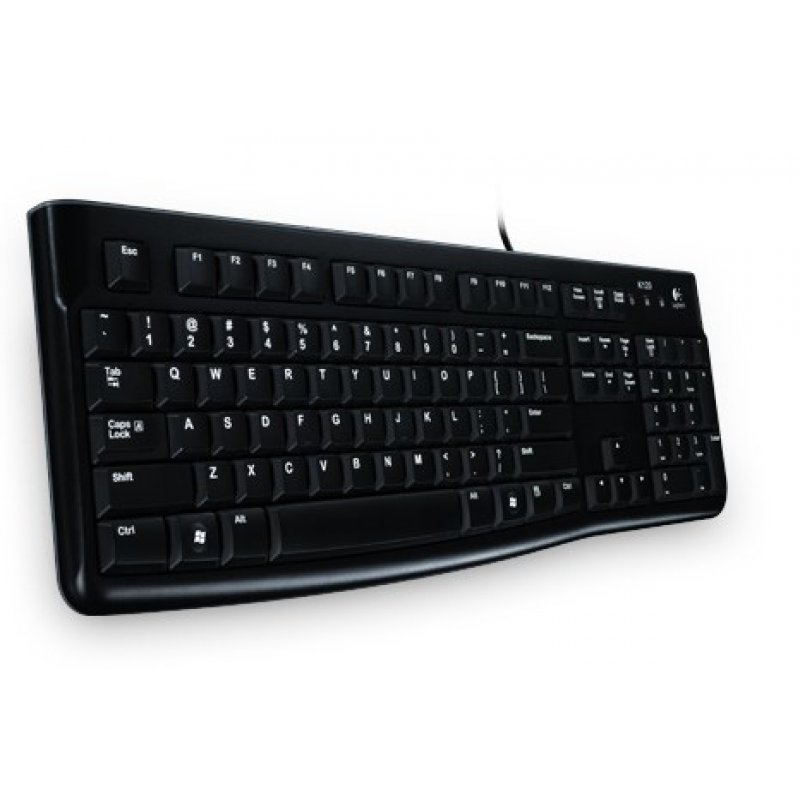 Logitech Keyboard K120 for Business clavier USB AZERTY Français Noir