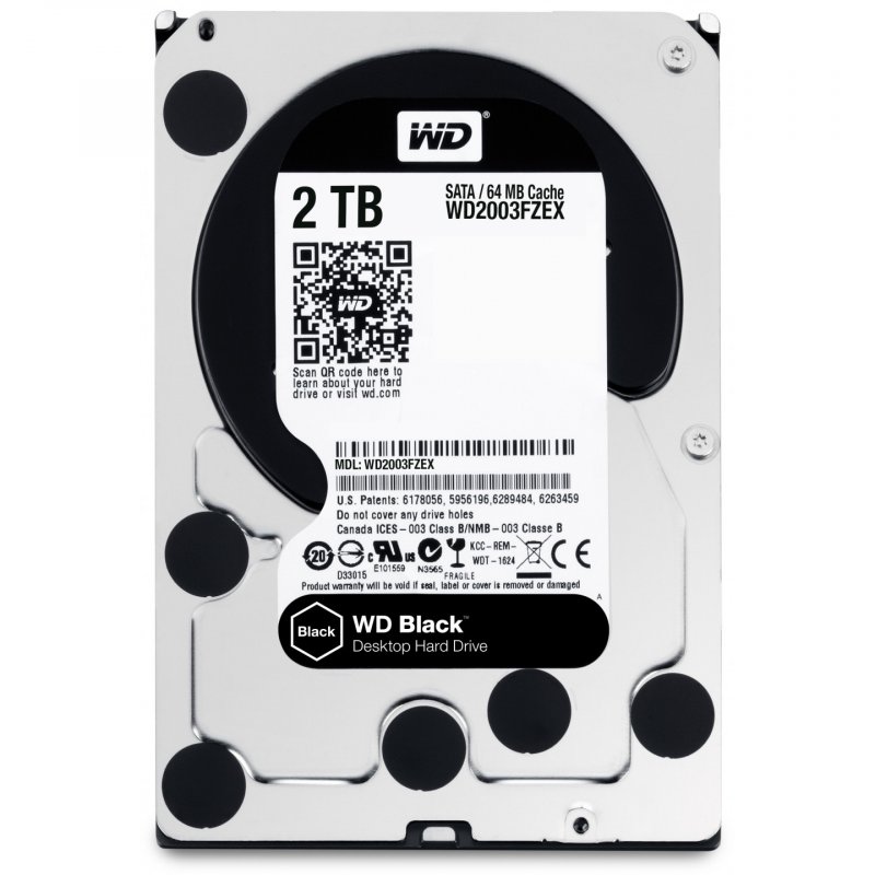 WD Black Desktop 2 To SATA 6Gb/s