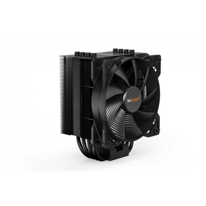 be quiet! Pure Rock 2 Black CPU Cooler, Single 120mm PWM Fan, For Intel Socket: 1700/1200 / 2066 / 1150 / 1151 / 1155 / 