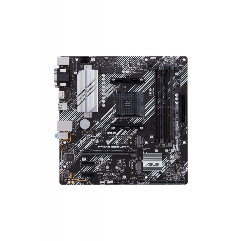 ASUS compatible PRIME B550M-A - Motherboard - micro ATX - Socket AM4 - AMD B550