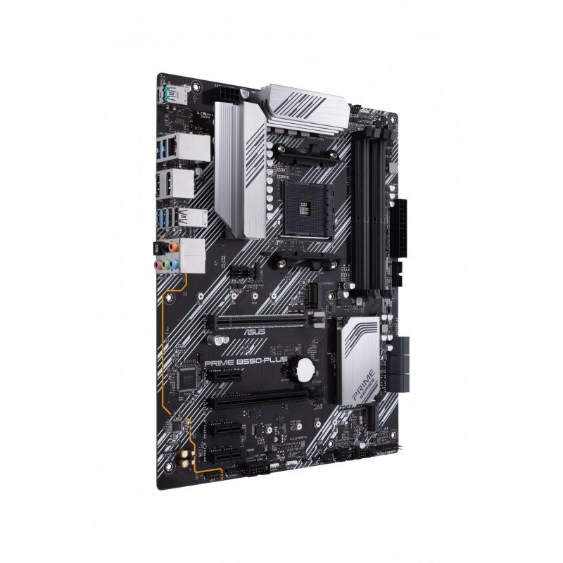 ASUS compatible PRIME B550-PLUS - Motherboard - ATX - Socket AM4 - AMD B550