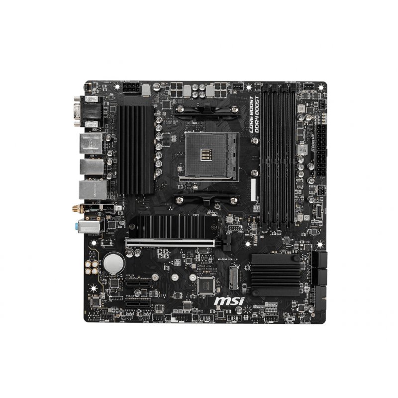 MSI compatible B550M Pro-VDH WiFi, AMD B550 Mainboard - Sockel AM4