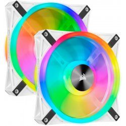 Corsair iCUE QL140 Boitier PC Ventilateur 14 cm Blanc